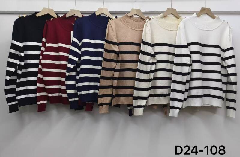 Swetry damskie Roz Standard, Mix Kolor Paczka 10 szt